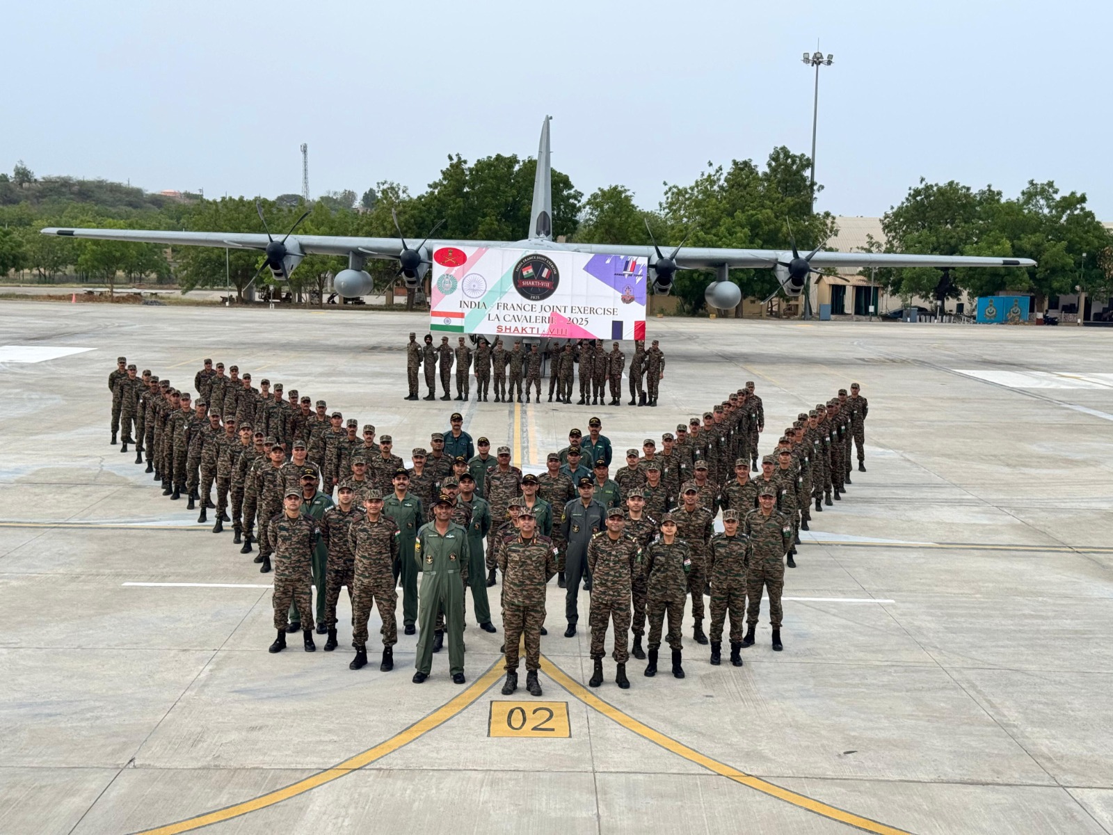 Indian Army Contingent in France for Joint Military Exercise Shakti